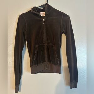 Juicy couture velour zip up jacket